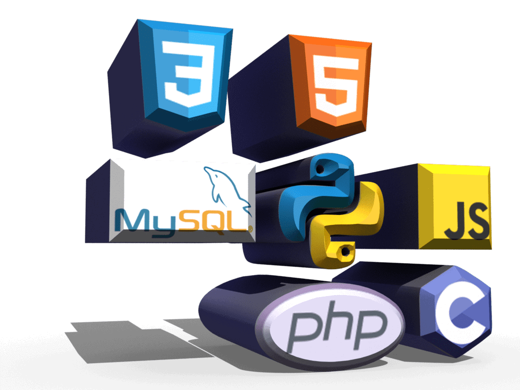 js,php,python,c,html5,css3